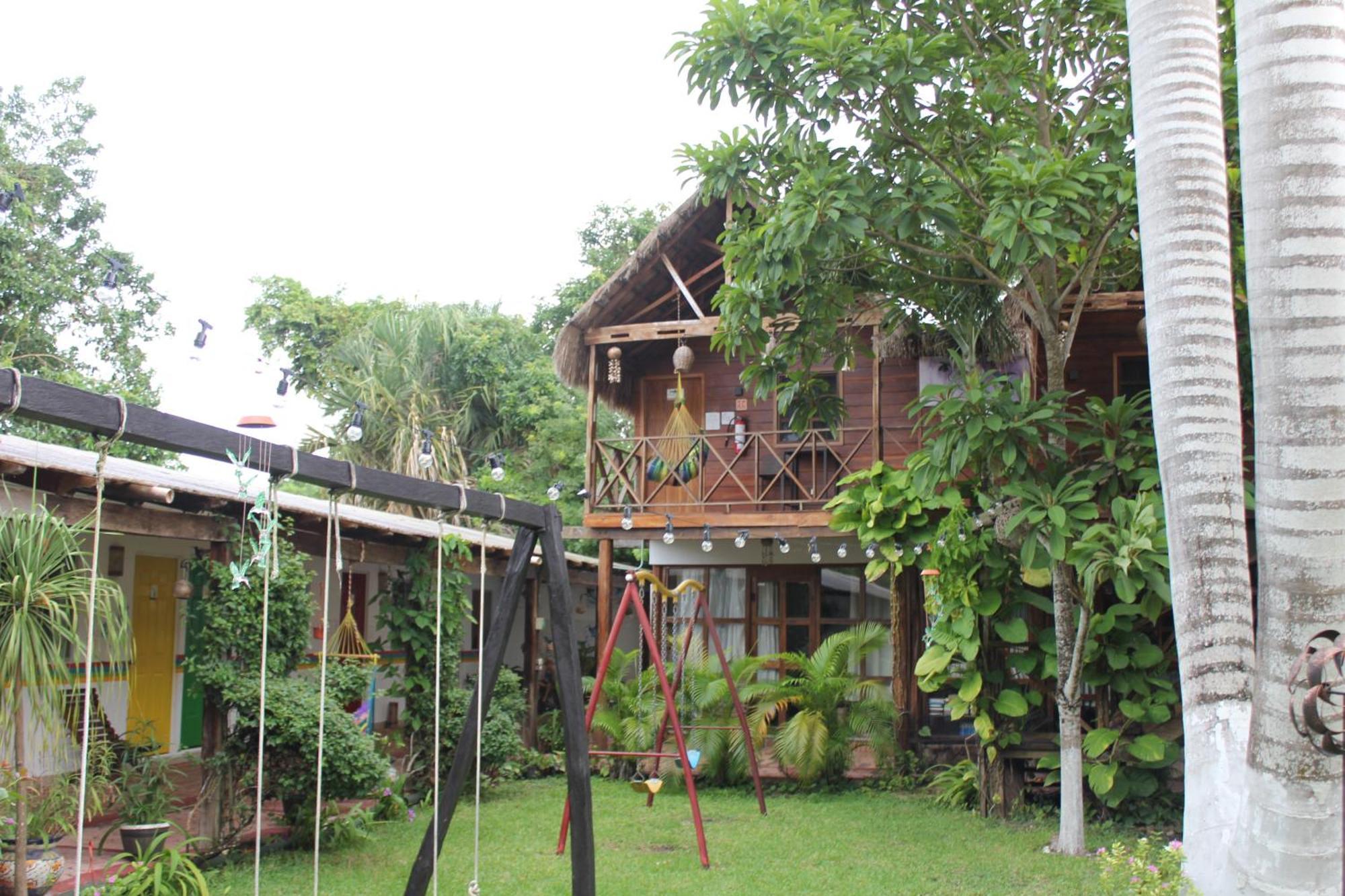 Cabanas Colibri Bacalar Esterno foto